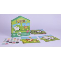 ✅ Apli My First Puzzle avec Gomets - Idéal pour les jeunes enfants - Favorise la coordination et la concentrati en stock