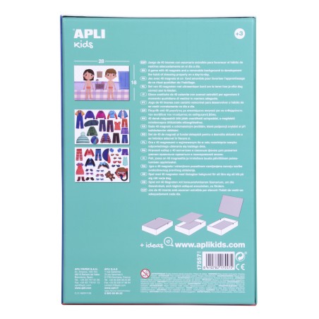 Apli Magnet Dress Up - No Measure - Aimants pour Habiller Poupées