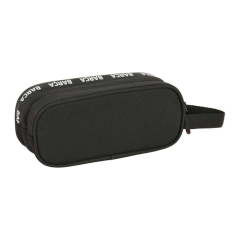 Trousse FC Barcelone 3 compartiments noirs 210x70x85 mm