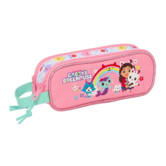 trousse rose deux compartiments Safta