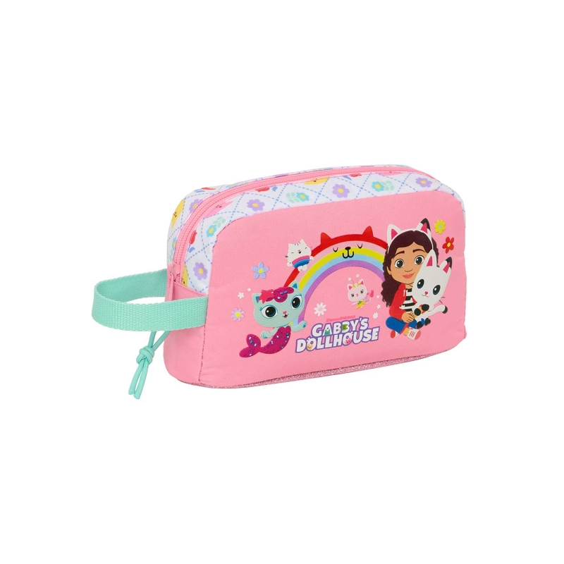 Sac isotherme repas Gabby's Dollhouse rose 21,5x12x6,5 cm