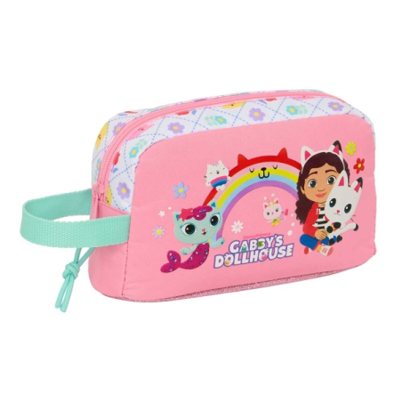 sac repas isotherme rose