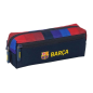Trousse F.C. Barcelona 3 compartiments bleu nuit 22x8,5x6 cm