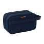 Safta F.C. Barcelona Trousse 2 Compartiments Bleu Nuit