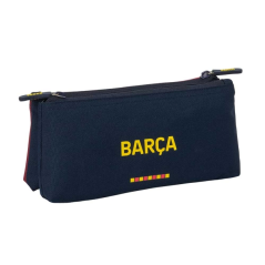 Nécessaire F.C. Barcelona 26/27 2 compartiments bleu nuit 22x10x8cm