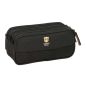 Trousse Harry Potter Poudlard à 3 compartiments, noir et rouge