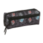 Trousse Minecraft Graffiti 3 compartiments gris 22x8,5x6 cm