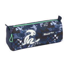 trousse Safta bleu-marine à fermeture éclair