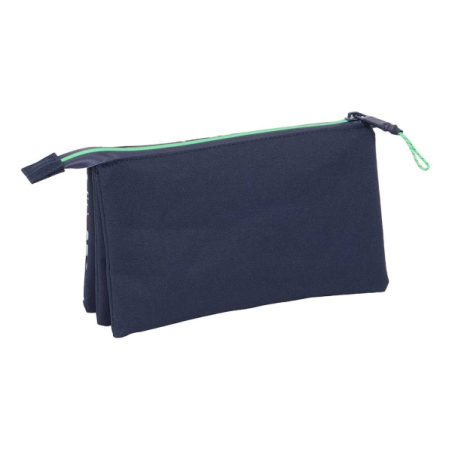 Trousse Safta El Niño 3 compartiments bleu marine 0,6L