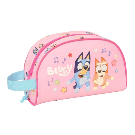 nécessaire rose Bluey poignée latérale