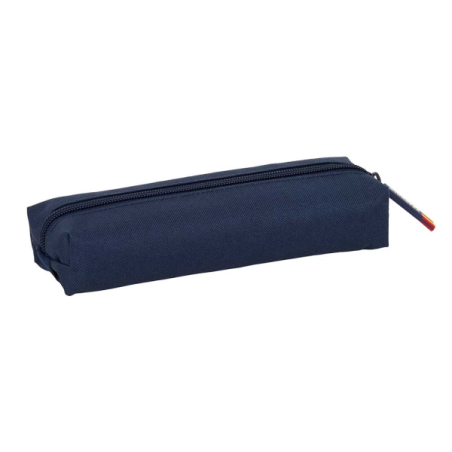 Trousse rectangulaire Safta Spagnolo bleu nuit 22x4x7 cm