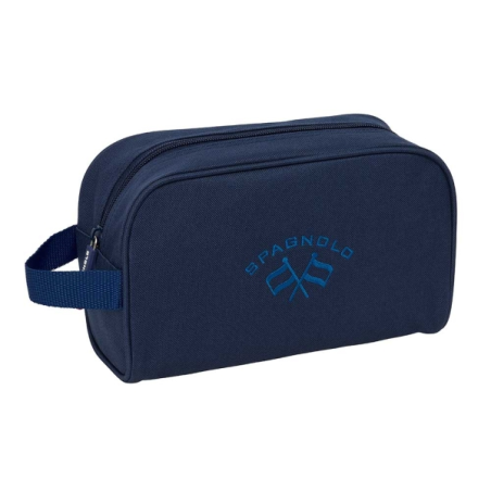 trousse bleu nuit poignée latérale