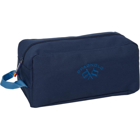 sac à chaussures bleu nuit