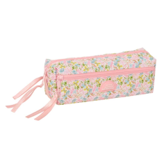 Trousse rose trois compartiments Safta