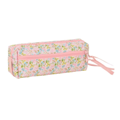 Trousse 3 compartiments zippés Safta VMB rose 0,98L