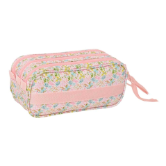 Trousse Safta VMB 3 compartiments rose 1,72L bandoulière