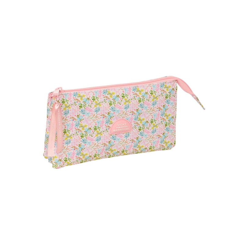 Trousse Safta VMB 3 compartiments rose 0,6L 220x30x120mm Trousse Safta VMB 3 compartiments rose 0,6L 220x30x120mm