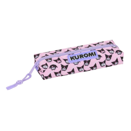 trousse rectangulaire rose Kuromi Safta