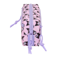 trousse rose trois compartiments Kuromi