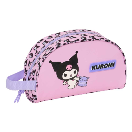 nécessaire rose Kuromi poignée latérale