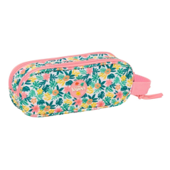 Trousse Safta Vaiana 2 compartiments verts 210x60x80 mm