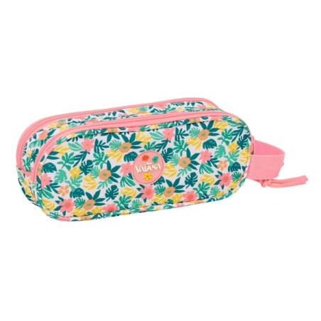Trousse Safta Vaiana 2 compartiments verts 210x60x80 mm