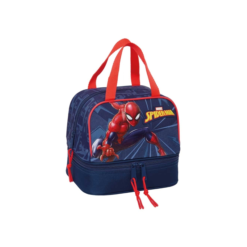 Sac à lunch Spider-Man 6L bleu marine 200x150x200 mm Sac à lunch Spider-Man 6L bleu marine 200x150x200 mm