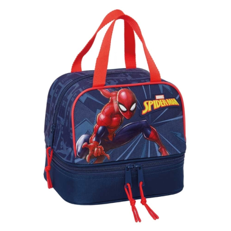sac à lunch Spider-Man bleu