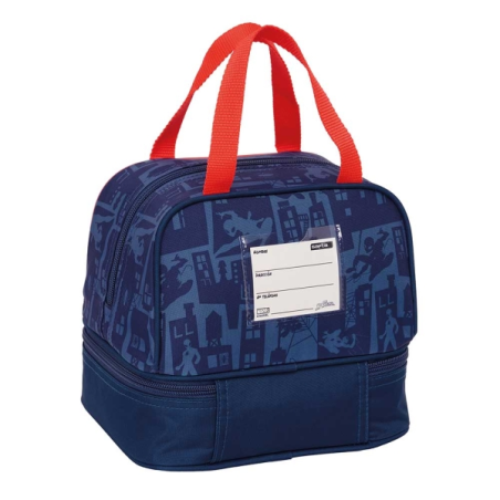 Sac à lunch Spider-Man 6L bleu marine 200x150x200 mm