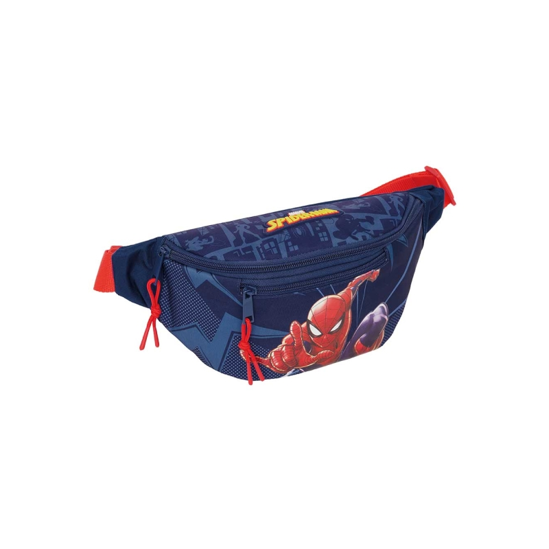 Sac banane Spider-Man bleu marine 2,49L 230x90x120mm