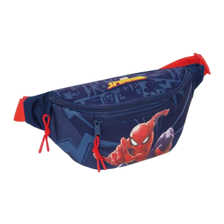 sac banane Spider-Man bleu marine