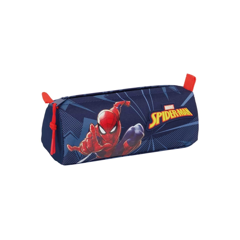 Trousse Spider-Man bleu marine 1,20L 210x70x80mm fermeture éclair