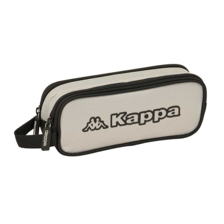 Trousse grise Kappa deux compartiments