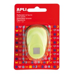 ✅ Apli Perfo Carrée - 16mm - Haute qualité - Papier, Carton - Dépôt Papier - Déco - Artisanat - Argent coul en stock