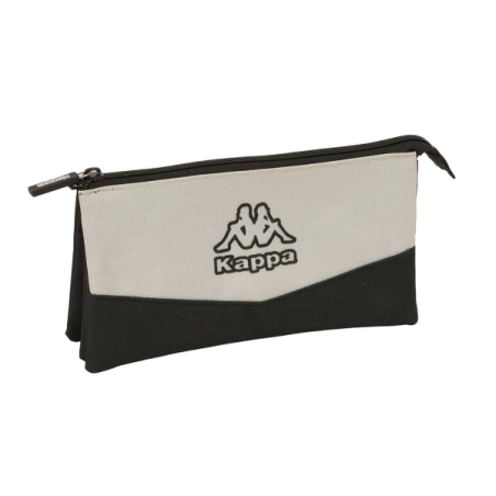 Trousse grise Kappa trois compartiments