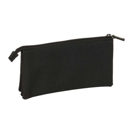 Trousse Kappa grise 3 compartiments 0,6L noir et gris