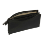 Trousse Kappa grise 3 compartiments 0,6L noir et gris