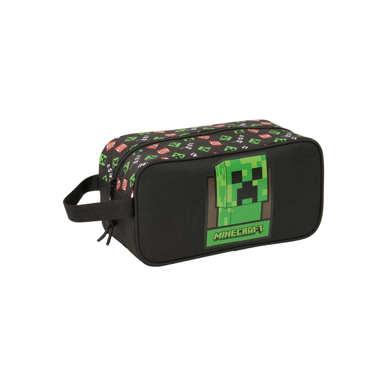 Étagère à chaussures Minecraft Safta 6 L noire robuste
