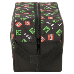 étagère à chaussures noire Minecraft