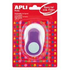 ✅ Apli Perfo Cercle - 25,4 mm - Papier, Carton, EVA - Jusqu'à 2 mm - Dépôt Restes - Blanc couleur Plusieurs c en stock