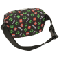 Sac banane Minecraft noir 2,90L bretelles réglables