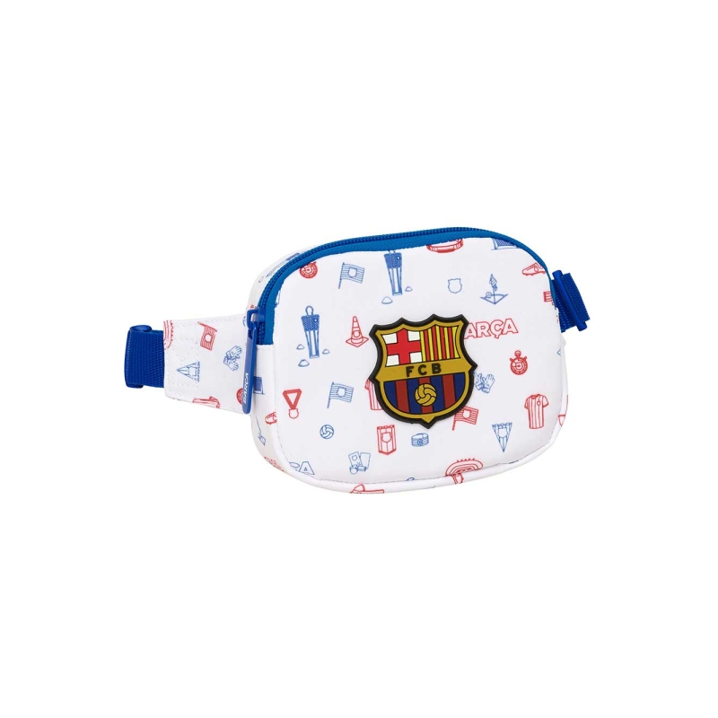 Safta F.C. Barcelona sac banane enfant blanc 14x11x4 cm Safta F.C. Barcelona sac banane enfant blanc 14x11x4 cm
