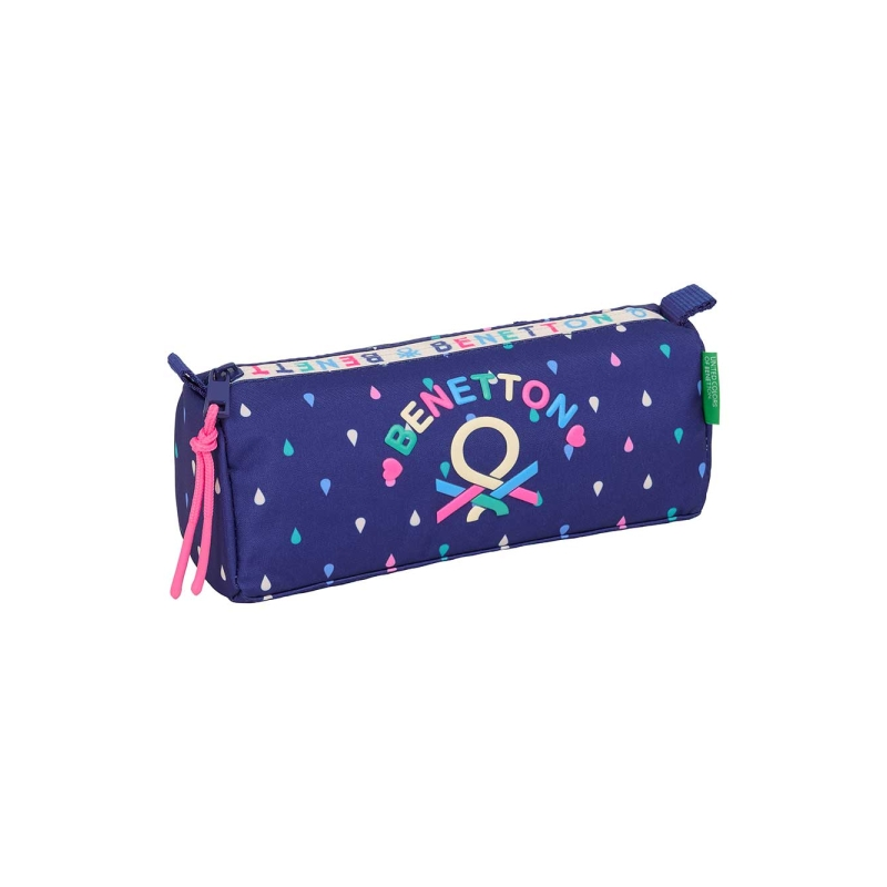 Trousse à crayons Benetton Drop 1,20L bleu foncé 210x70x80mm