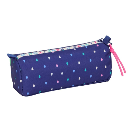 Trousse à crayons Benetton Drop 1,20L bleu foncé 210x70x80mm