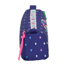 trousse bleu foncé fermeture éclair