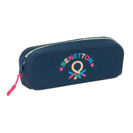 trousse silicone bleu foncé Safta