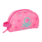Trousse de toilette Benetton Heart 5 L rose avec poignée trolley