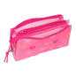 Trousse cœur Safta Benetton 3 compartiments rose 0,6L Trousse cœur Safta Benetton 3 compartiments rose 0,6L