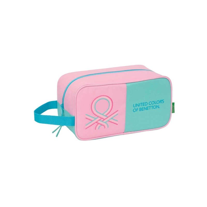 Sac à chaussures Benetton Dolce 6L rose pastel 290x140x150 mm
