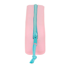 étui en silicone rose pastel Safta